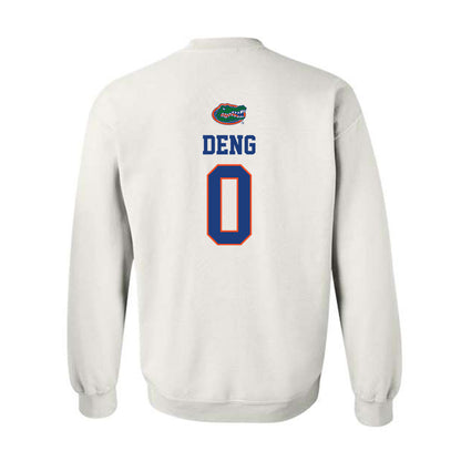 Florida - NCAA Women's Basketball : Sarah Deng - Classic Shersey Crewneck Sweatshirt-1