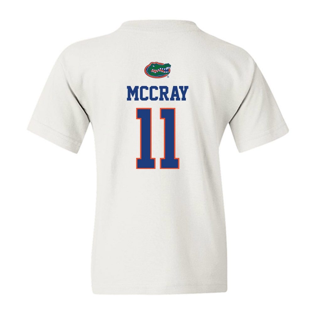 Florida - NCAA Football : LJ McCray - Classic Shersey Youth T-Shirt-1