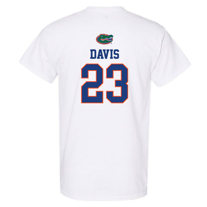 Florida - NCAA Football : Josiah Davis - Classic Shersey T-Shirt-1