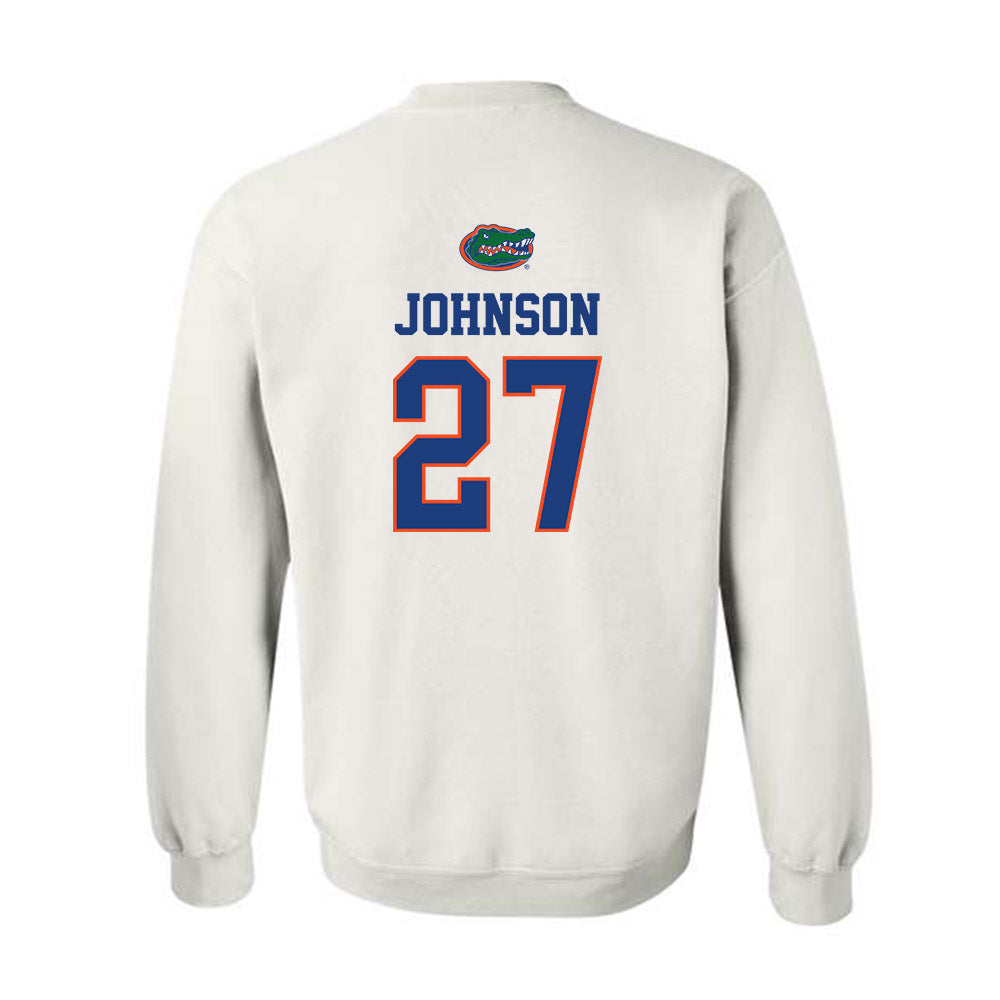 Florida - NCAA Football : Dijon Johnson - Classic Shersey Crewneck Sweatshirt-1