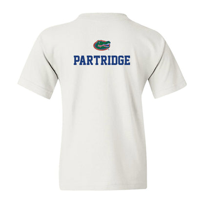 Florida - NCAA Baseball : Nic Partridge - Classic Shersey Youth T-Shirt-1