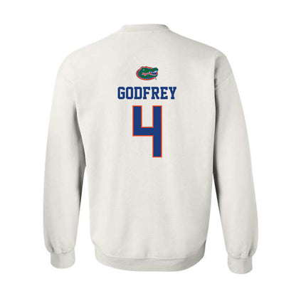 Florida - NCAA Women's Basketball : Knisha Godfrey - Classic Shersey Crewneck Sweatshirt-1