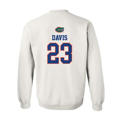 Florida - NCAA Football : Josiah Davis - Classic Shersey Crewneck Sweatshirt-1