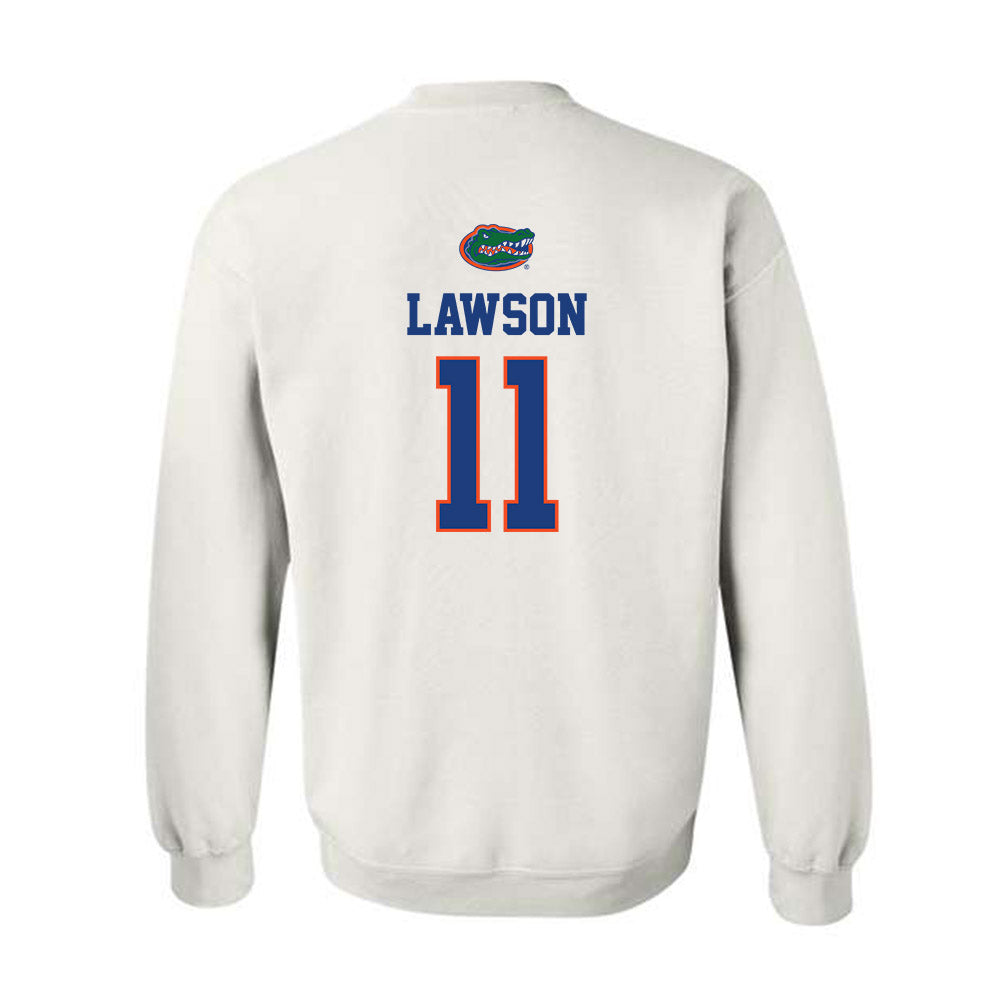 Florida - NCAA Baseball : Brendan Lawson - Classic Shersey Crewneck Sweatshirt-1