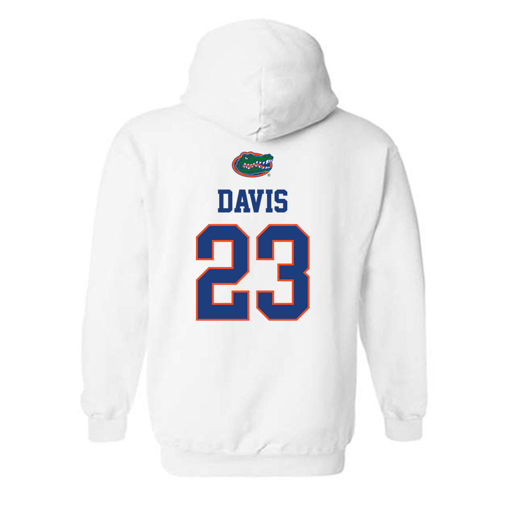 Florida - NCAA Football : Josiah Davis - Classic Shersey Hooded Sweatshirt-1