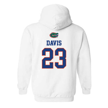 Florida - NCAA Football : Josiah Davis - Classic Shersey Hooded Sweatshirt-1