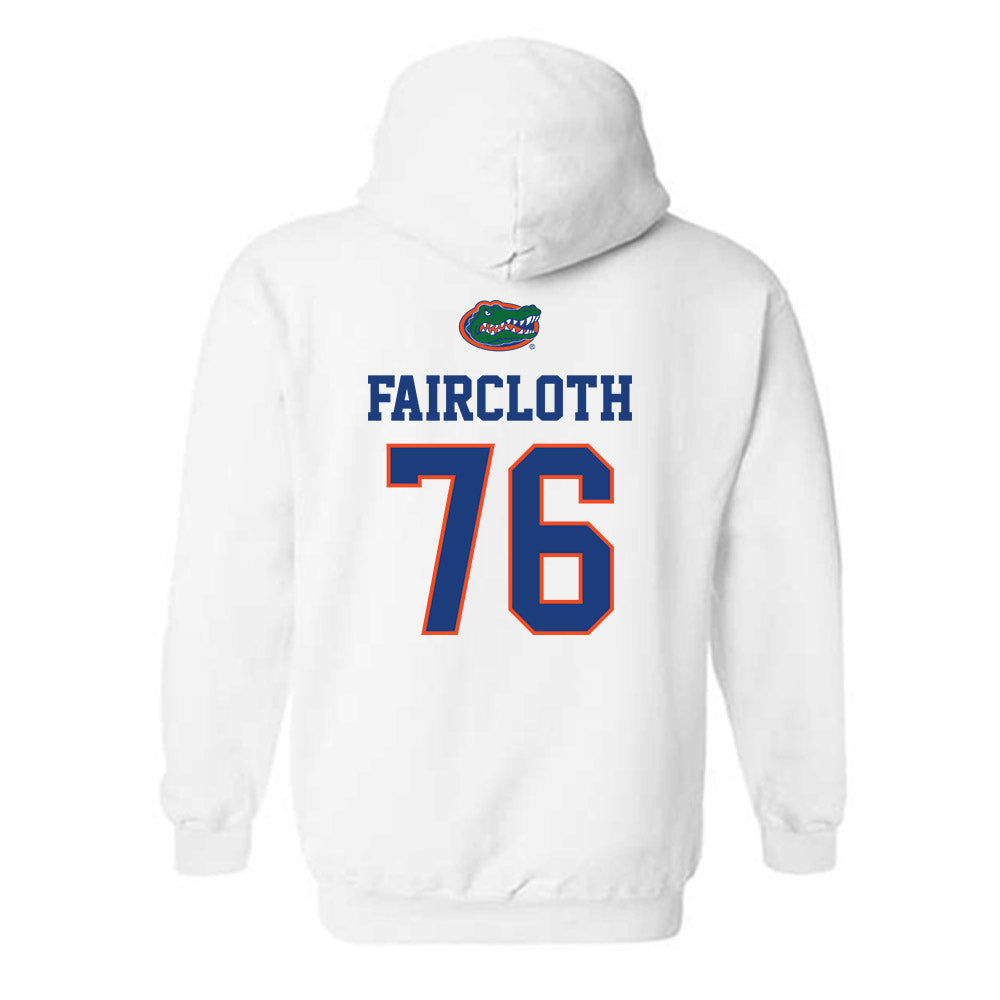 Florida - NCAA Football : Mark Faircloth - Classic Shersey Hooded Sweatshirt-1