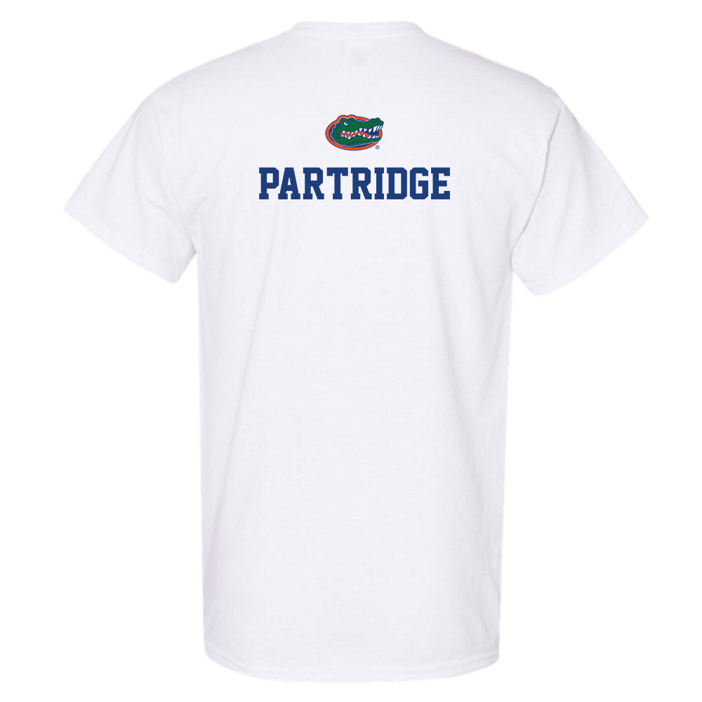 Florida - NCAA Baseball : Nic Partridge - Classic Shersey T-Shirt-1