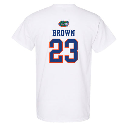 Florida - NCAA Men's Basketball : AJ Brown - Classic Shersey T-Shirt-1