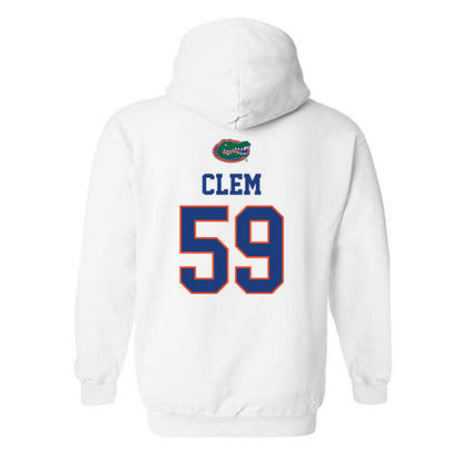 Florida - NCAA Football : Hayden Clem - Classic Shersey Hooded Sweatshirt-1