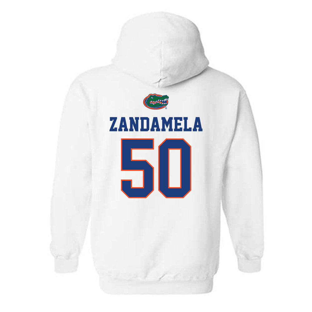 Florida - NCAA Football : Jason Zandamela - Classic Shersey Hooded Sweatshirt-1