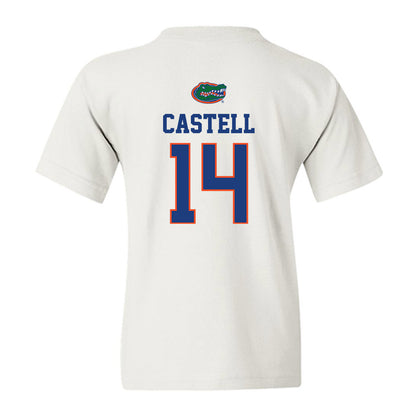 Florida - NCAA Football : Jordan Castell - Classic Shersey Youth T-Shirt-1