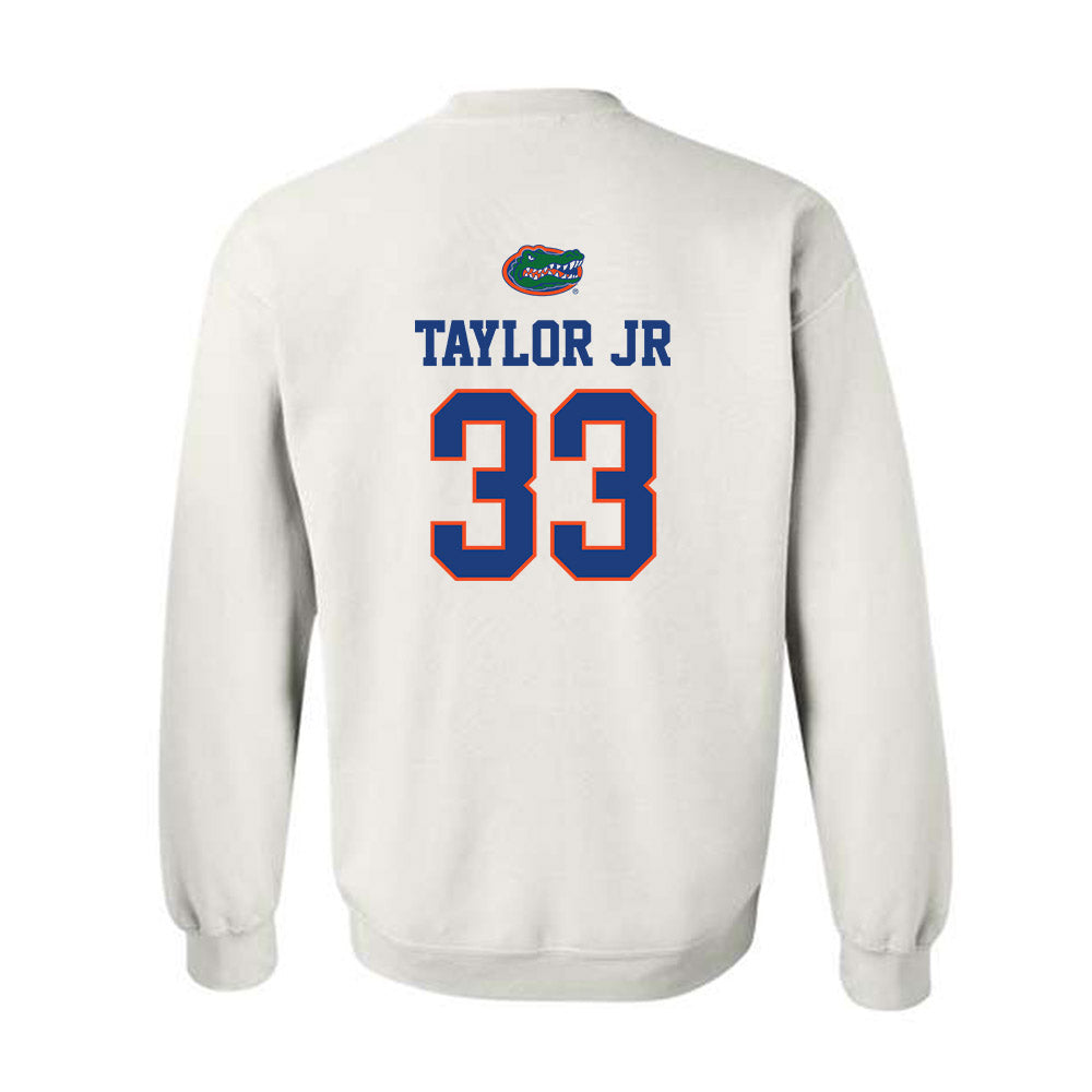 Florida - NCAA Football : Brien Taylor Jr - Classic Shersey Crewneck Sweatshirt-1