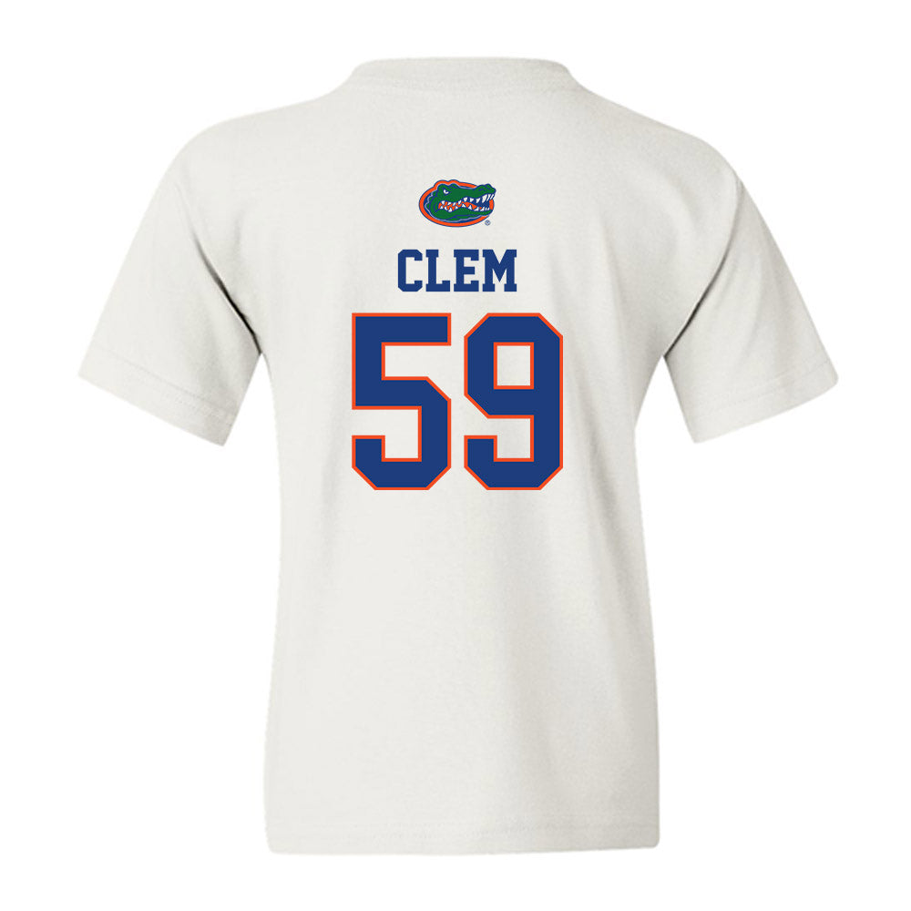 Florida - NCAA Football : Hayden Clem - Classic Shersey Youth T-Shirt-1