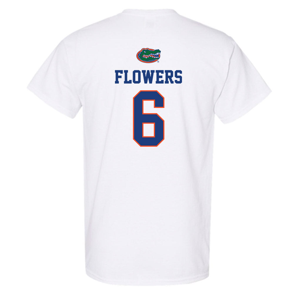 Florida - NCAA Football : Jvari Flowers - Classic Shersey T-Shirt-1