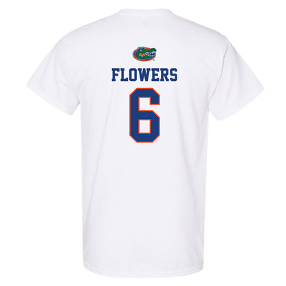 Florida - NCAA Football : Jvari Flowers - Classic Shersey T-Shirt-1