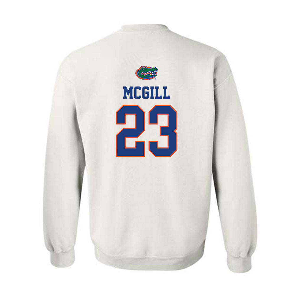 Florida - NCAA Women's Basketball : Alivia McGill - Crewneck Sweatshirt