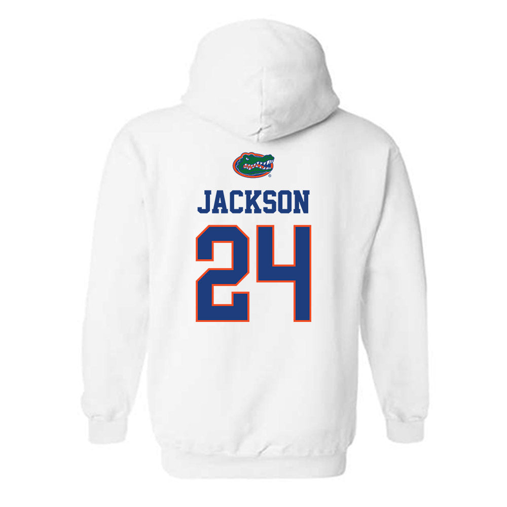 Florida - NCAA Football : Jakobi Jackson - Classic Shersey Hooded Sweatshirt-1