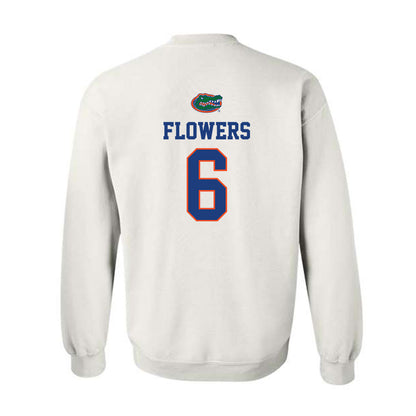 Florida - NCAA Football : Jvari Flowers - Classic Shersey Crewneck Sweatshirt-1