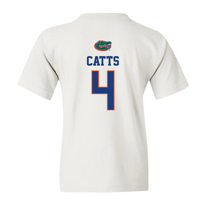 Florida - NCAA Women's Lacrosse : Brie Catts - Youth T-Shirt