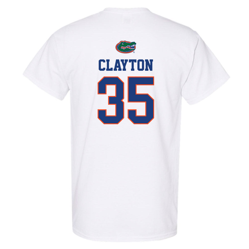 Florida - NCAA Baseball : Brock Clayton - Classic Shersey T-Shirt-1