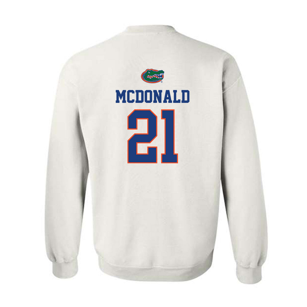 Florida - NCAA Baseball : Caden McDonald - Crewneck Sweatshirt
