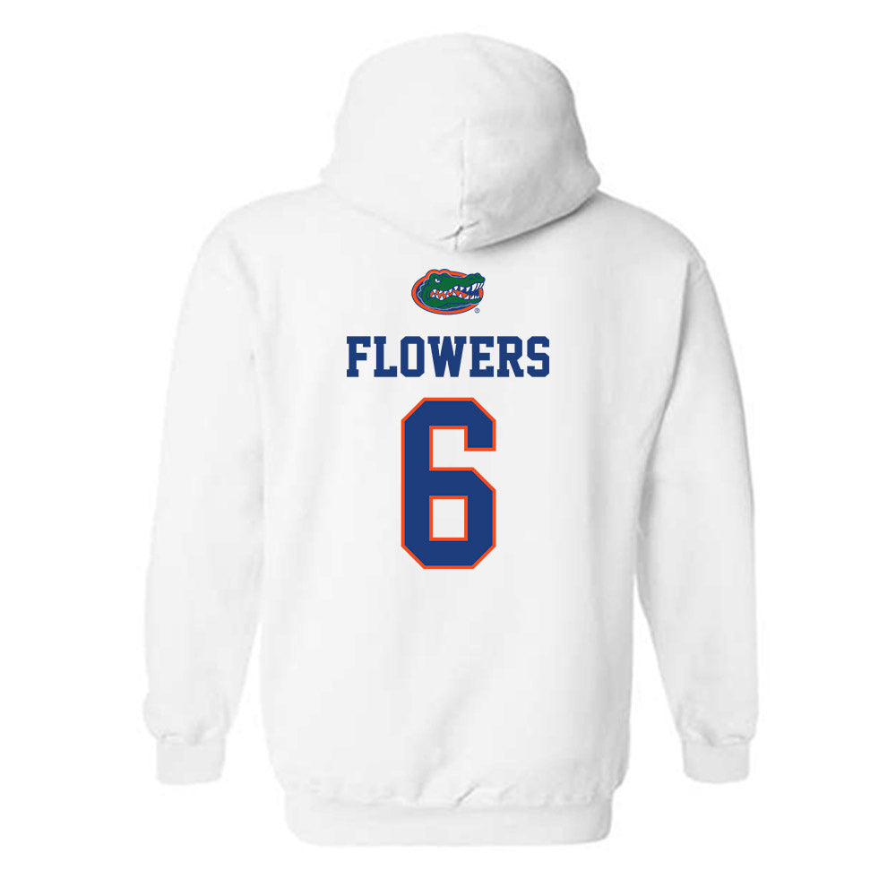 Florida - NCAA Football : Jvari Flowers - Classic Shersey Hooded Sweatshirt-1