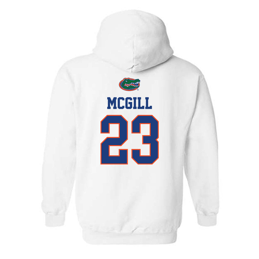Florida - NCAA Women's Basketball : Alivia McGill - Hooded Sweatshirt