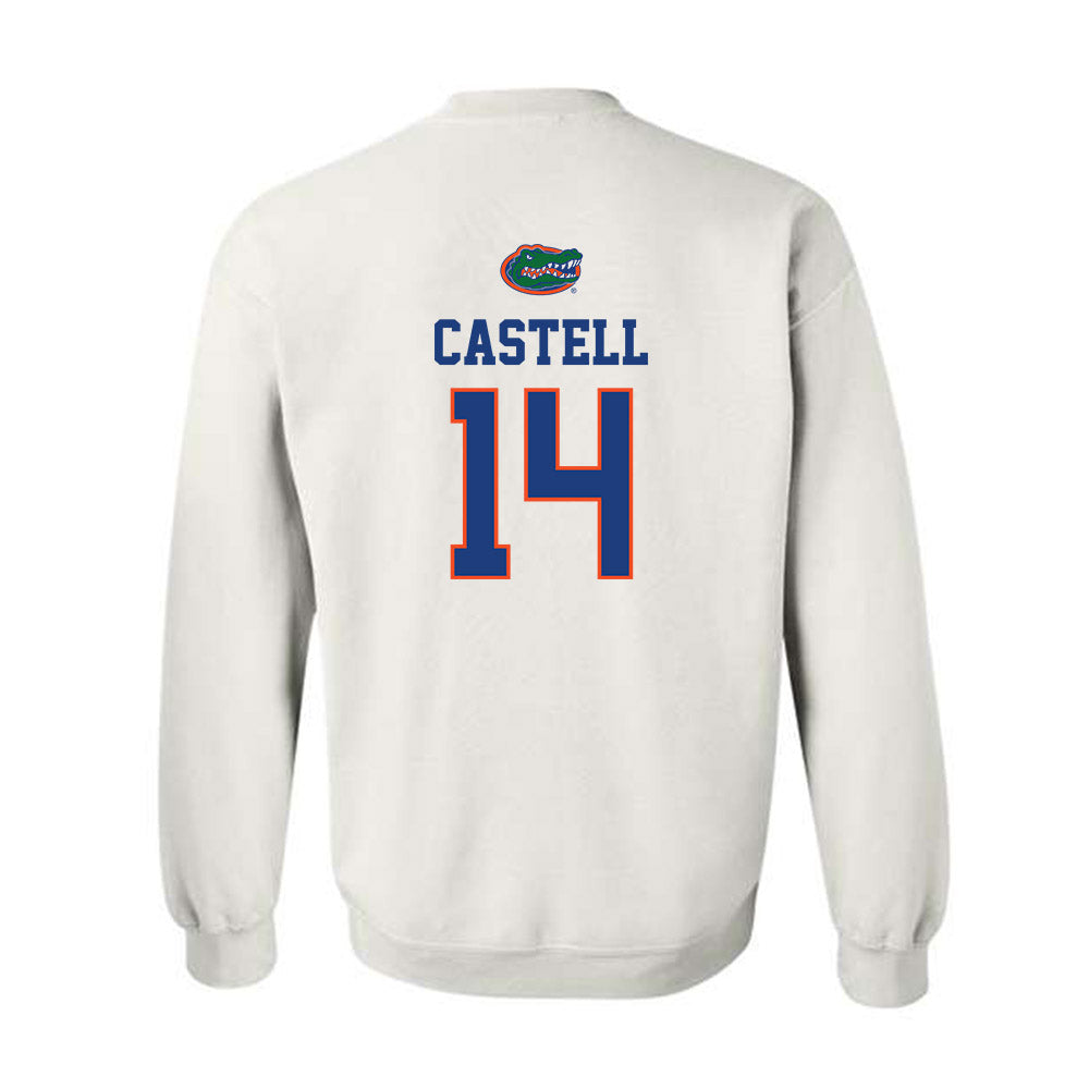 Florida - NCAA Football : Jordan Castell - Classic Shersey Crewneck Sweatshirt-1
