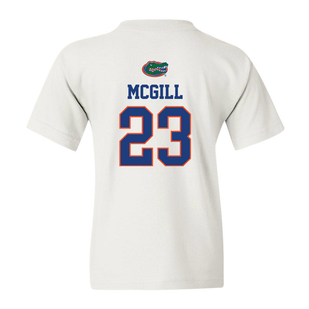 Florida - NCAA Women's Basketball : Alivia McGill - Youth T-Shirt