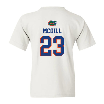 Florida - NCAA Women's Basketball : Alivia McGill - Youth T-Shirt
