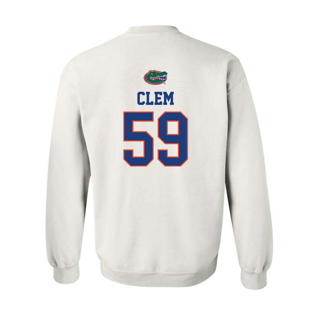 Florida - NCAA Football : Hayden Clem - Classic Shersey Crewneck Sweatshirt-1