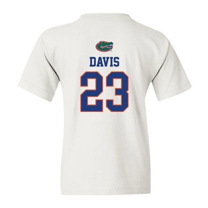 Florida - NCAA Football : Josiah Davis - Classic Shersey Youth T-Shirt-1