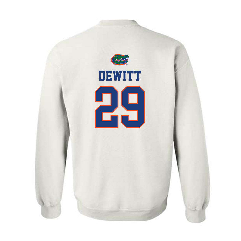 Florida - NCAA Women's Lacrosse : Boo DeWitt - Classic Shersey Crewneck Sweatshirt-1