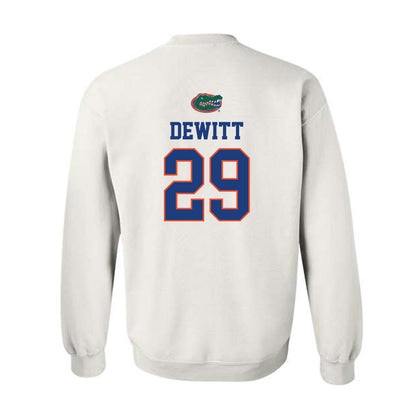 Florida - NCAA Women's Lacrosse : Boo DeWitt - Classic Shersey Crewneck Sweatshirt-1