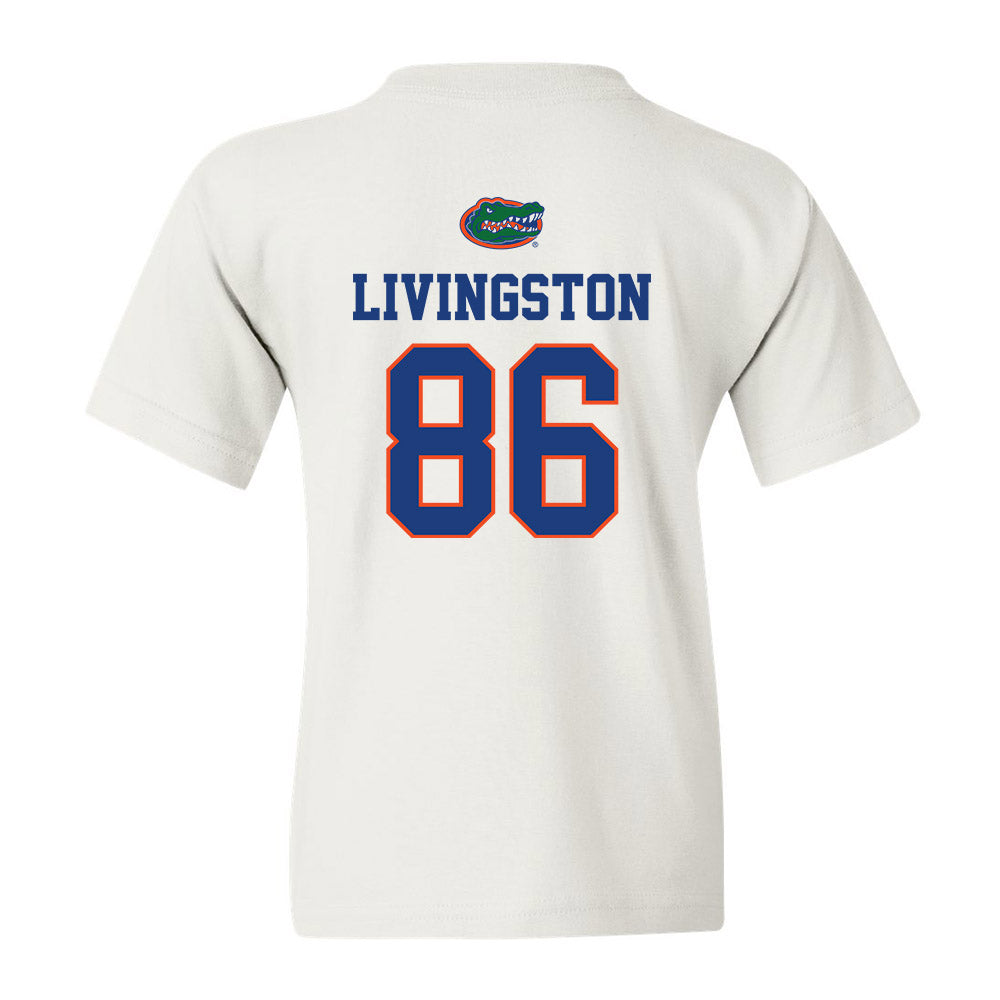 Florida - NCAA Football : Tony Livingston - Classic Shersey Youth T-Shirt