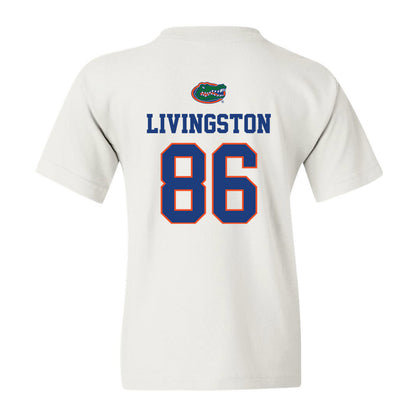 Florida - NCAA Football : Tony Livingston - Classic Shersey Youth T-Shirt