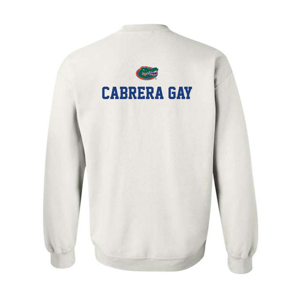 Florida - NCAA Men's Track & Field : Leikel Cabrera Gay - Classic Shersey Crewneck Sweatshirt-1