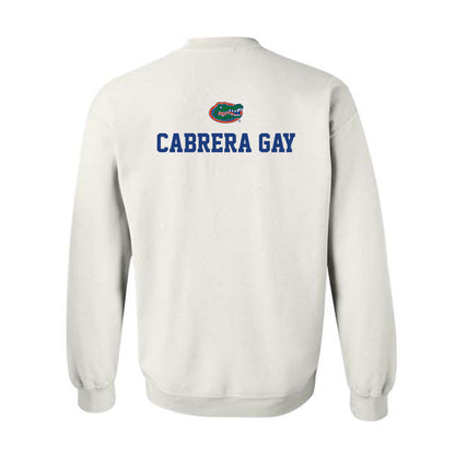 Florida - NCAA Men's Track & Field : Leikel Cabrera Gay - Classic Shersey Crewneck Sweatshirt-1