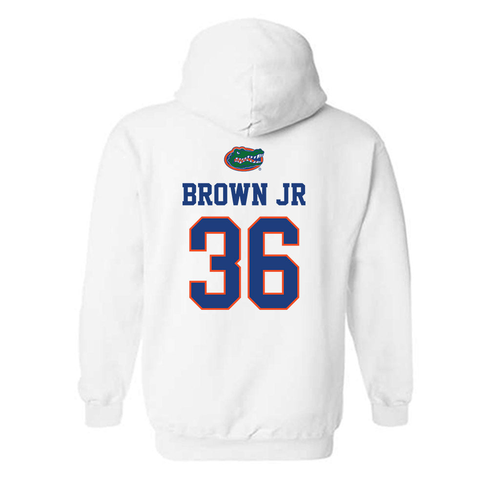 Florida - NCAA Football : Vincent Brown Jr - Classic Shersey Hooded Sweatshirt-1