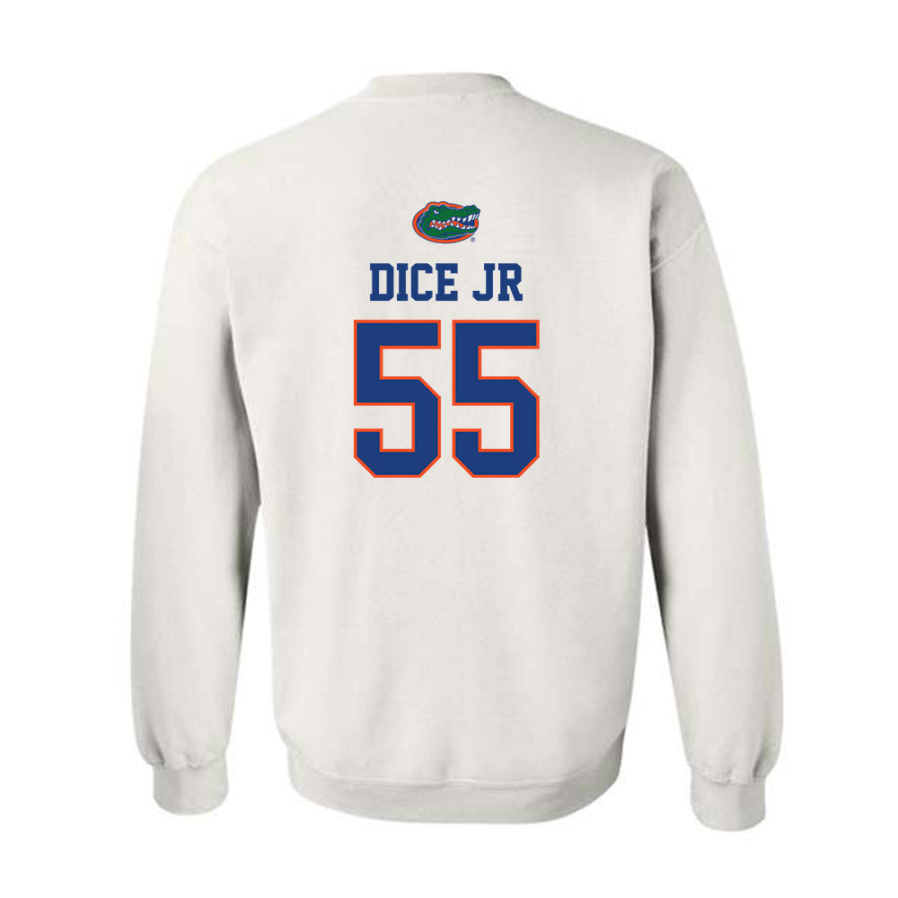 Florida - NCAA Football : Tavaris TJ Dice Jr - Classic Shersey Crewneck Sweatshirt-1