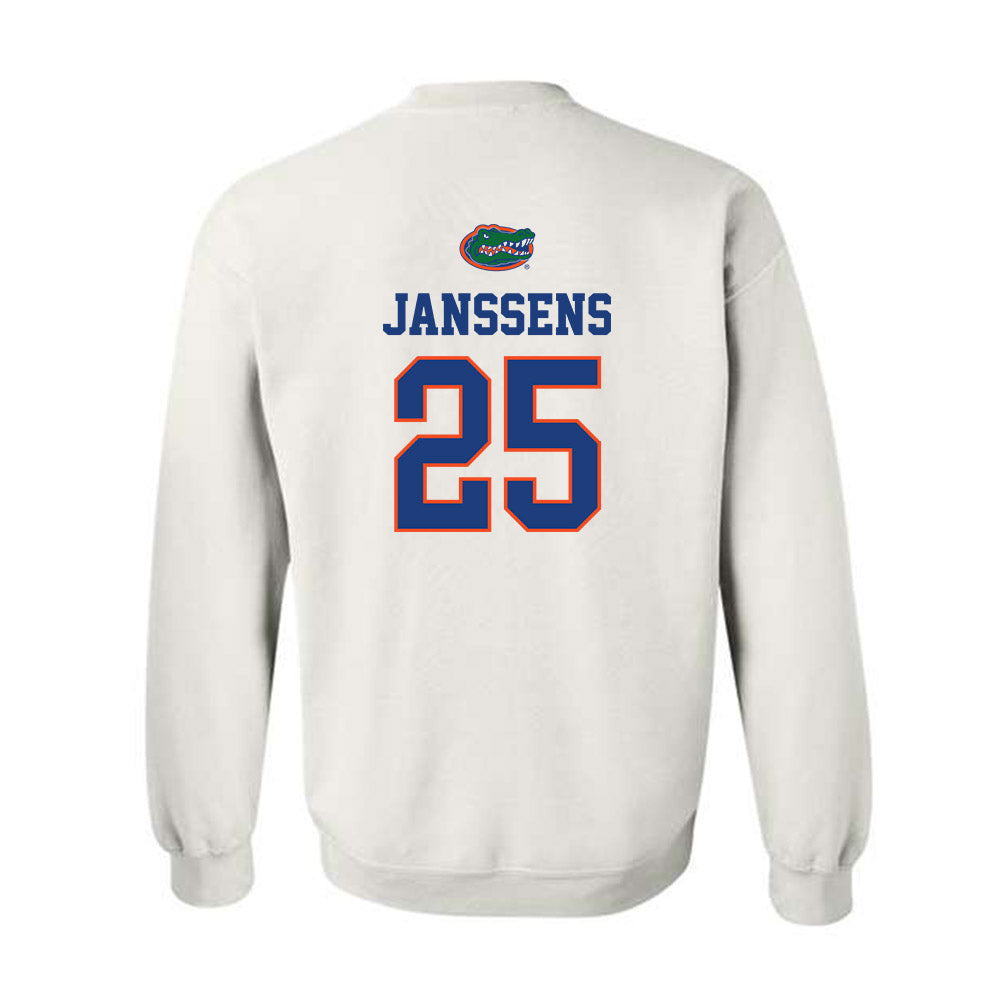 Florida - NCAA Baseball : niko janssens - Classic Shersey Crewneck Sweatshirt-1