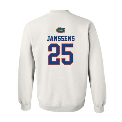 Florida - NCAA Baseball : niko janssens - Classic Shersey Crewneck Sweatshirt-1