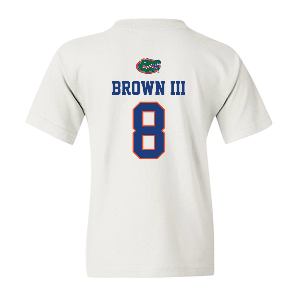 Florida - NCAA Football : Vernell Brown III - Classic Shersey Youth T-Shirt-1