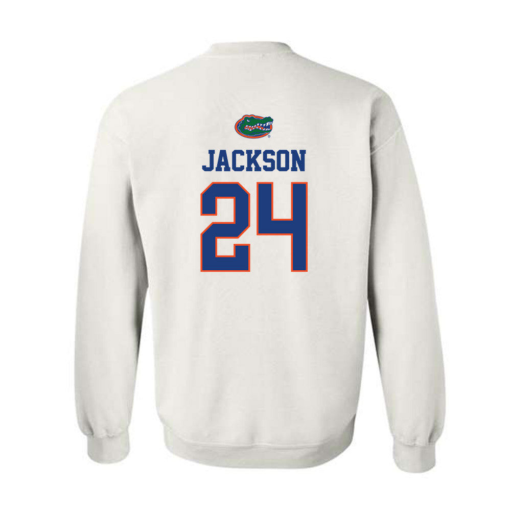 Florida - NCAA Football : Ja'Kobi Jackson - Classic Shersey Crewneck Sweatshirt-1