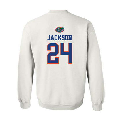 Florida - NCAA Football : Ja'Kobi Jackson - Classic Shersey Crewneck Sweatshirt-1