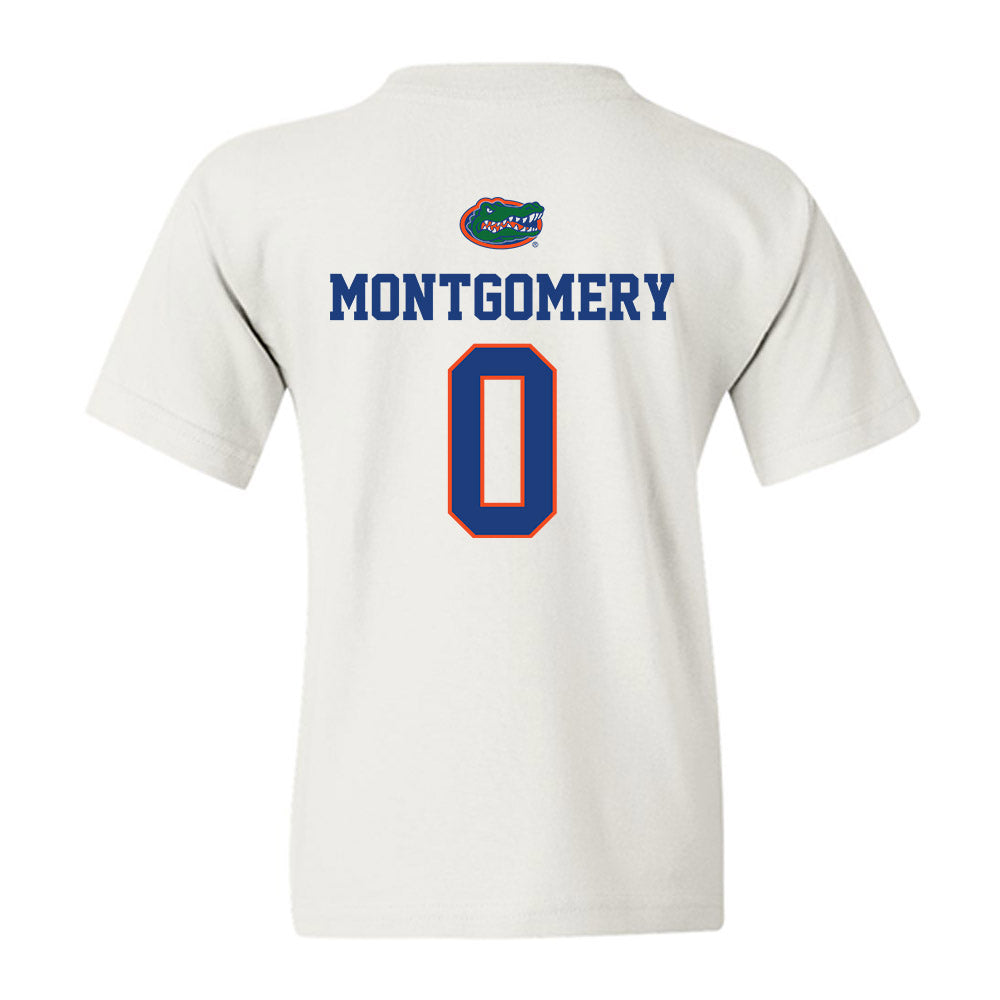 Florida - NCAA Football : Naeshaun Montgomery - Classic Shersey Youth T-Shirt-1