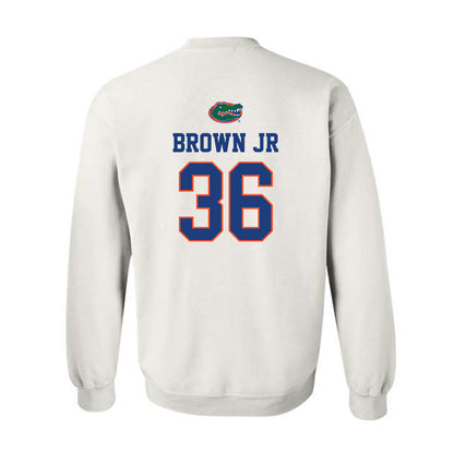 Florida - NCAA Football : Vincent Brown Jr - Classic Shersey Crewneck Sweatshirt-1