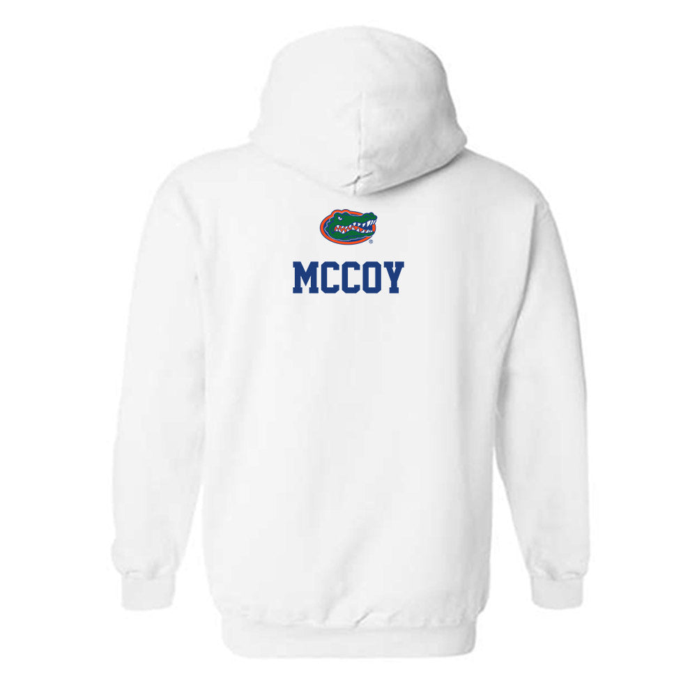 Florida - NCAA Men's Track & Field : Wanya McCoy - Classic Shersey Hooded Sweatshirt-1