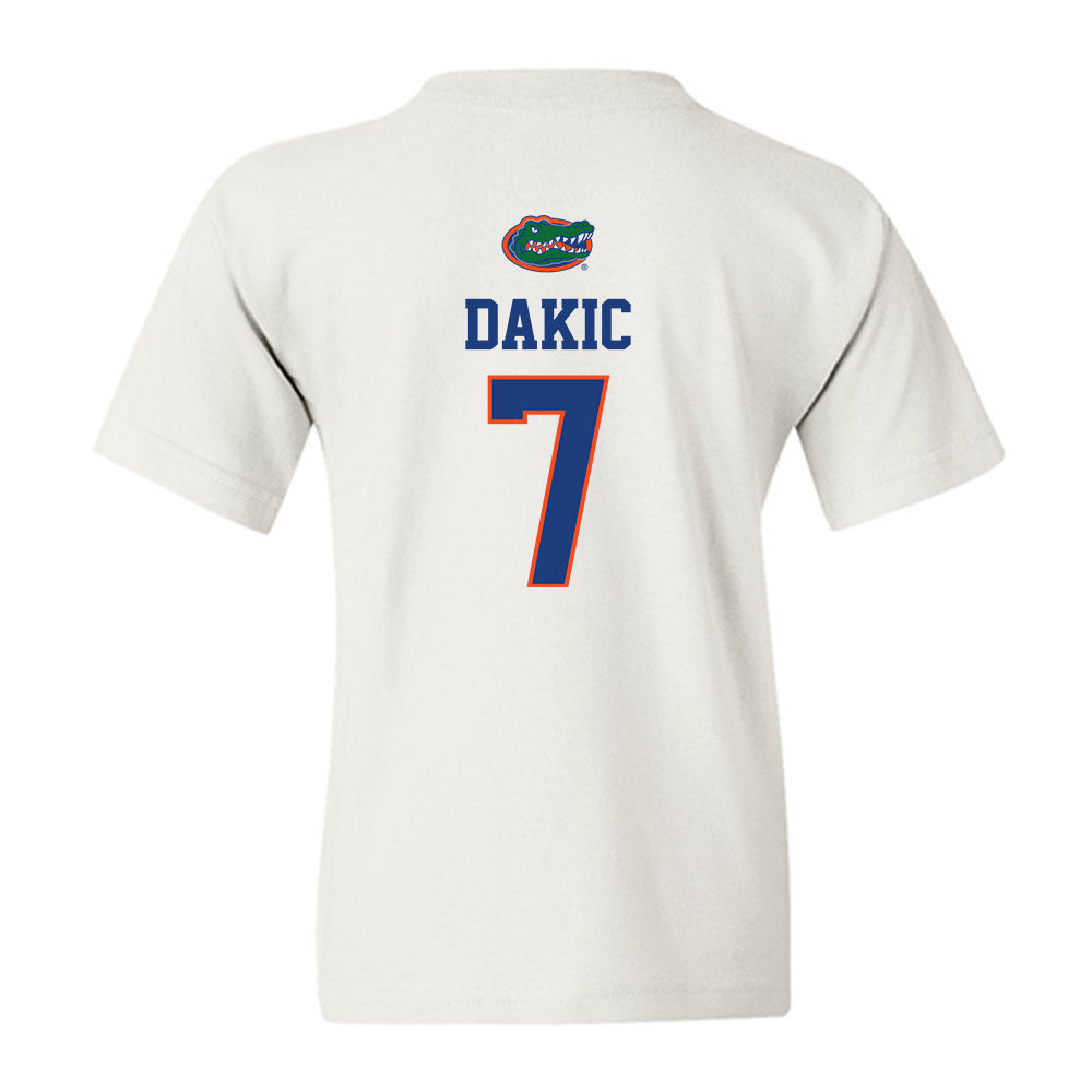 Florida - NCAA Women's Basketball : Emilija Dakic - Classic Shersey Youth T-Shirt-1